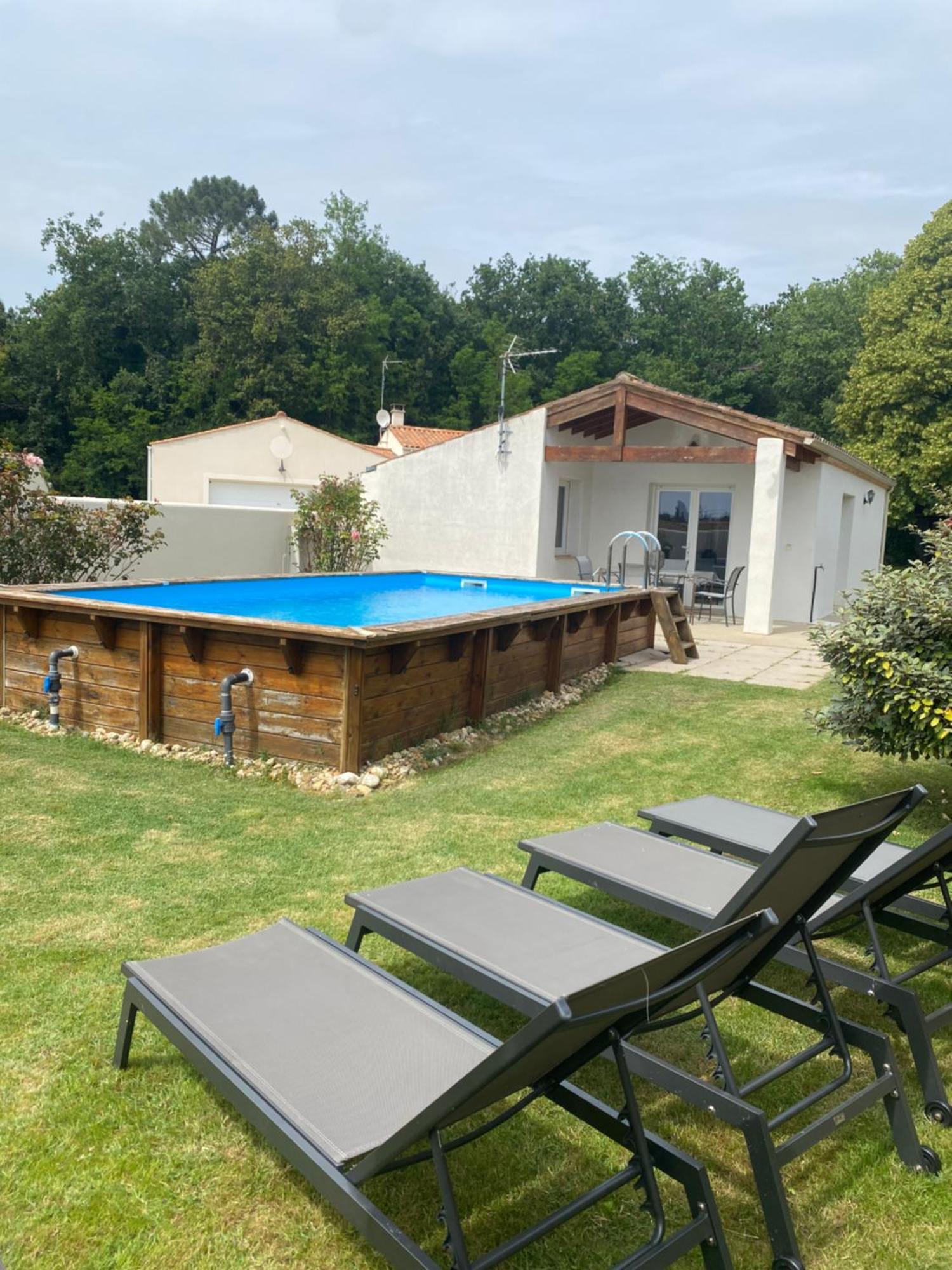 Jolie Petite Maison Renovee Piscine Saint-Palais-sur-Mer Bagian luar foto